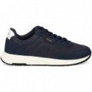 Deportivo Ante+malla Azul  HUGO BOSS