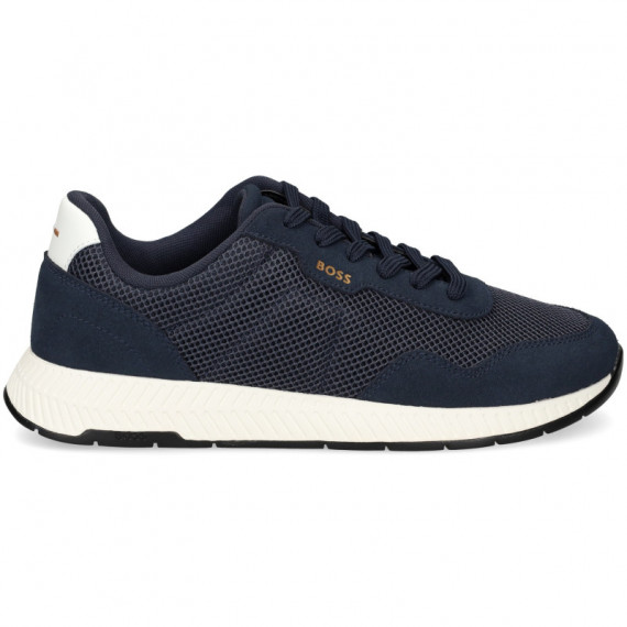 Deportivo Ante+malla Azul  HUGO BOSS