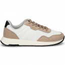 Deportivo Ante+malla Beige+blanco  HUGO BOSS