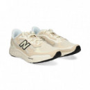Deportivo Piel+malla Beige  NEW BALANCE