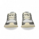 Deportivo Piel+malla Gris  NEW BALANCE