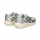 Deportivo Piel+malla Gris  NEW BALANCE