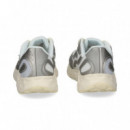 Deportivo Piel+malla Gris  NEW BALANCE