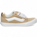 Banda 3D Blanca Ante+textil Beige  VANS