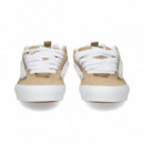 Banda 3D Blanca Ante+textil Beige  VANS