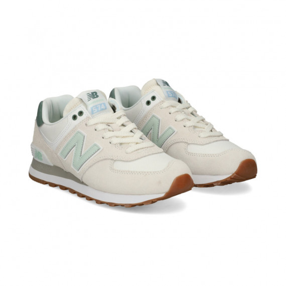 Deportivo Textil+ante Verde+hielo  NEW BALANCE