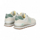 Deportivo Textil+ante Verde+hielo  NEW BALANCE