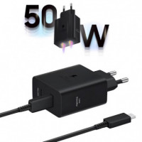 SAMSUNG Cargador 50W Doble Salida Usb-c + Cable (EP-T5020XBEGEU)