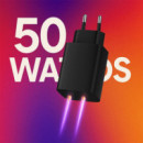 SAMSUNG Cargador 50W Doble Salida Usb-c + Cable (EP-T5020XBEGEU)