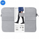 HOCO GT1 Funda para Portátil 14" Gris
