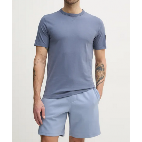 Camiseta CALVIN KLEIN Badge Azul Petróleo