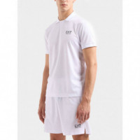 Polo White AF13756  EA7 EMPORIO ARMANI 7