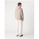 Seasonal Monologo Regular Hoodie Rock Ri  CALVIN KLEIN