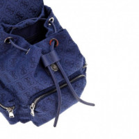 4G Logo Backbag Jacquard 4G Navy  GUESS