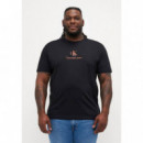 Plus Shadow Logo Tee Ck Black  CALVIN KLEIN