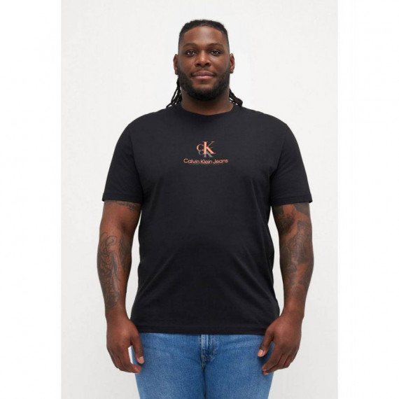 Plus Shadow Logo Tee Ck Black  CALVIN KLEIN