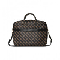 GUESS Funda Maletin para Portatil 13"-16" Peony Zipper  Negra