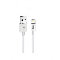 TM ELECTRON Cable Datos Lightning a USB a 1MTR Blanco CXU201310