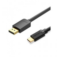 VENTION Cable Tipo C/m a Displayport 8K 1.5MTRS Cgybg