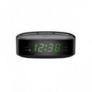 PHILIPS Radio Reloj Despertador Digital TAR3305/12 Negro