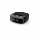 PHILIPS Radio Reloj Despertador Digital TAR3305/12 Negro