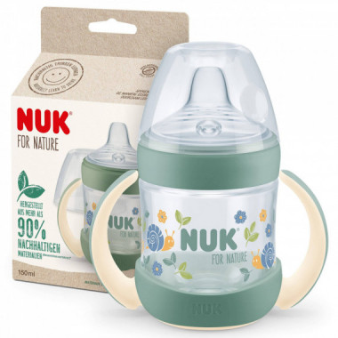 NUK Biberon Pp Tc Silicona Nature Entrena +6 Mes