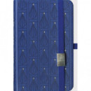 Cuaderno Cool & Chic Art Deco 1 Azul Marino