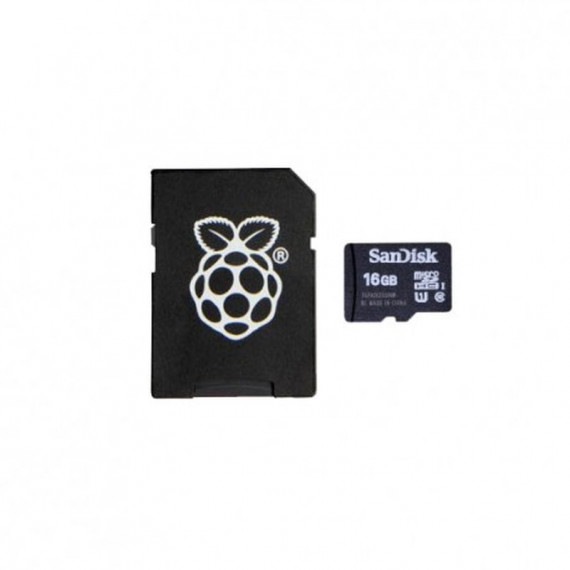 RASPBERRY Micro Sd 16GB Noobs para Raspberyy Pi 4