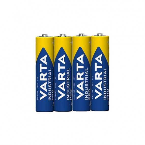 VARTA Industrial Pro Alcalina VAR35673 LR03 Aaa 1.5V Retractil Pack 4UD