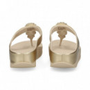 Esclava 3 Rosas Platino  FITFLOP