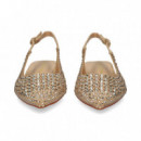 sin Talon Strass ante Beige  ALMA EN PENA