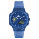 Reloj LC33 Electric Blue Translucido  LACOSTE