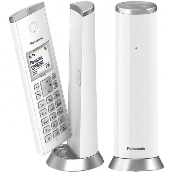 Teléfono Inalámbrico Digital PANASONIC KX-TGK212SPW Duo Blanco