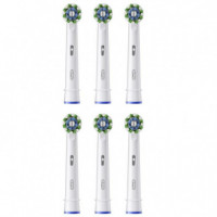 Cabezal de Recambio Oral-b Pro Action Pack 6 Und BRAUN