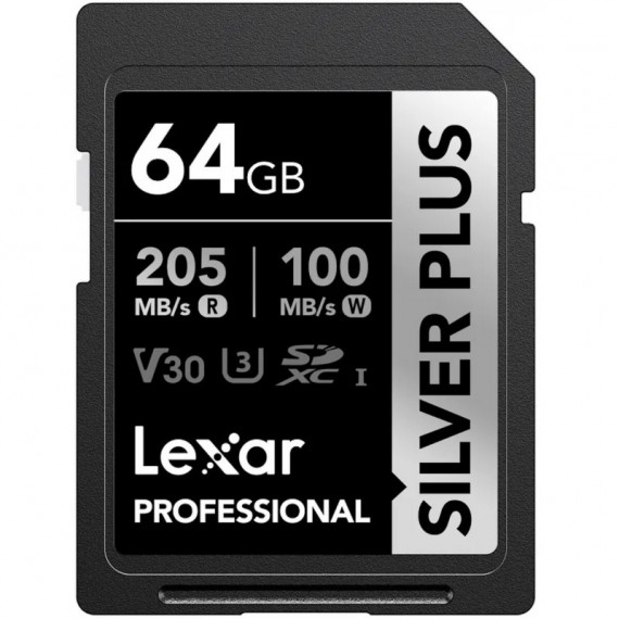 Sd LEXAR Professional  64GB V30 205MBS