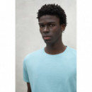 Camisetas Hombre Camiseta ECOALF Venta Aqua Green