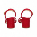 Sandalia ante Burdeos  UNISA