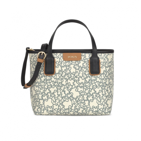 Bolso Capazo K Mini S Beige - Negro Tous  TOUS BAGS
