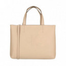 Bolso Sculpted Mini Tote Crockery  CALVIN KLEIN JEANS