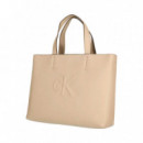 Bolso Sculpted Mini Tote Crockery  CALVIN KLEIN JEANS