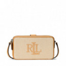 Cartera Cruzada Witley Mediana de Lona  RALPH LAUREN BAGS