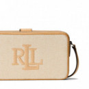 Cartera Cruzada Witley Mediana de Lona  RALPH LAUREN BAGS