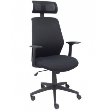 SILLA PAROLIS CON CABECERO NEGRO