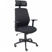 SILLA PAROLIS CON CABECERO NEGRO