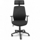 SILLA PAROLIS CON CABECERO NEGRO