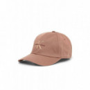 Mono Logo Embro Cap Cognac  CALVIN KLEIN