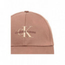 Mono Logo Embro Cap Cognac  CALVIN KLEIN