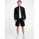 Rubus Full Zip Sweatshirt Jet Black A996  GUESS