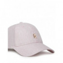Th Premium Beach Cap Foggy Pink  TOMMY HILFIGER