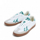 Zapatillas Piel con Detalles en ante - Ball  PEPE JEANS